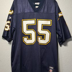 NFL Football San Diego Chargers Jersey #55 Junior Seau