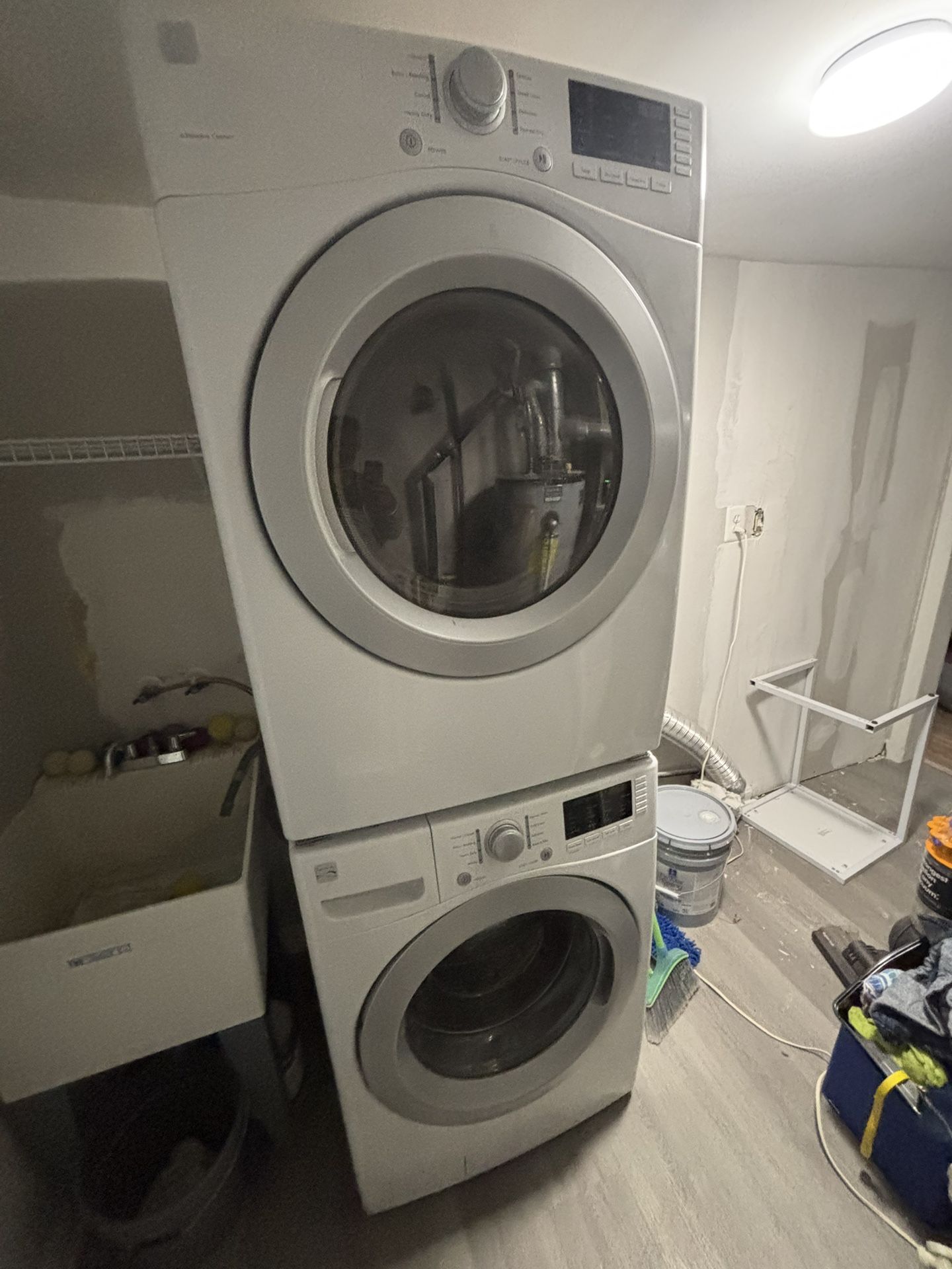 Kenmore Connect Stackable Washer + Dryer