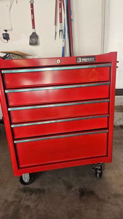 5 drawer Husky tool storage
