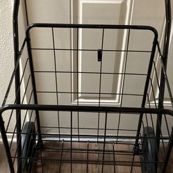 Metal shopping cart