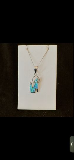 Opalite .925 Sterling Silver Necklace (Pendant) — 3.8g