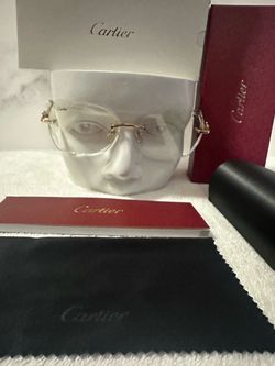 Cartier Panther Diamond Cut Glasses