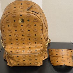 MCM Book Bag Nd Hat 