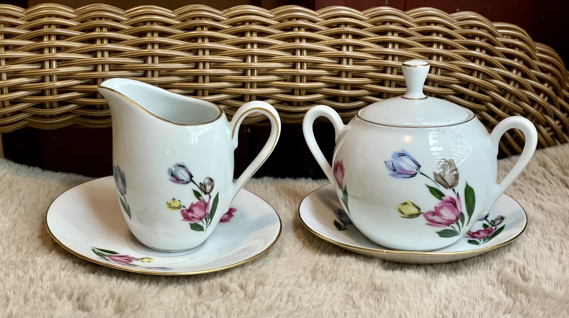 Springtime by WINTERLING - BAVARIA Sugar and creamer set