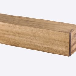 Wood mantel