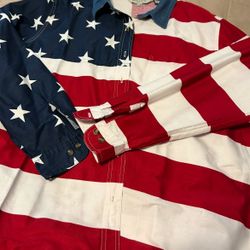 Memorial Day Is Coming!Patriotic Shirt Excellent Condition Reduced Price!