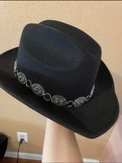 Black Western/ Cowgirl hat