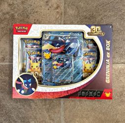 Pokemon TCG Greninja ex Box 30th Celebration