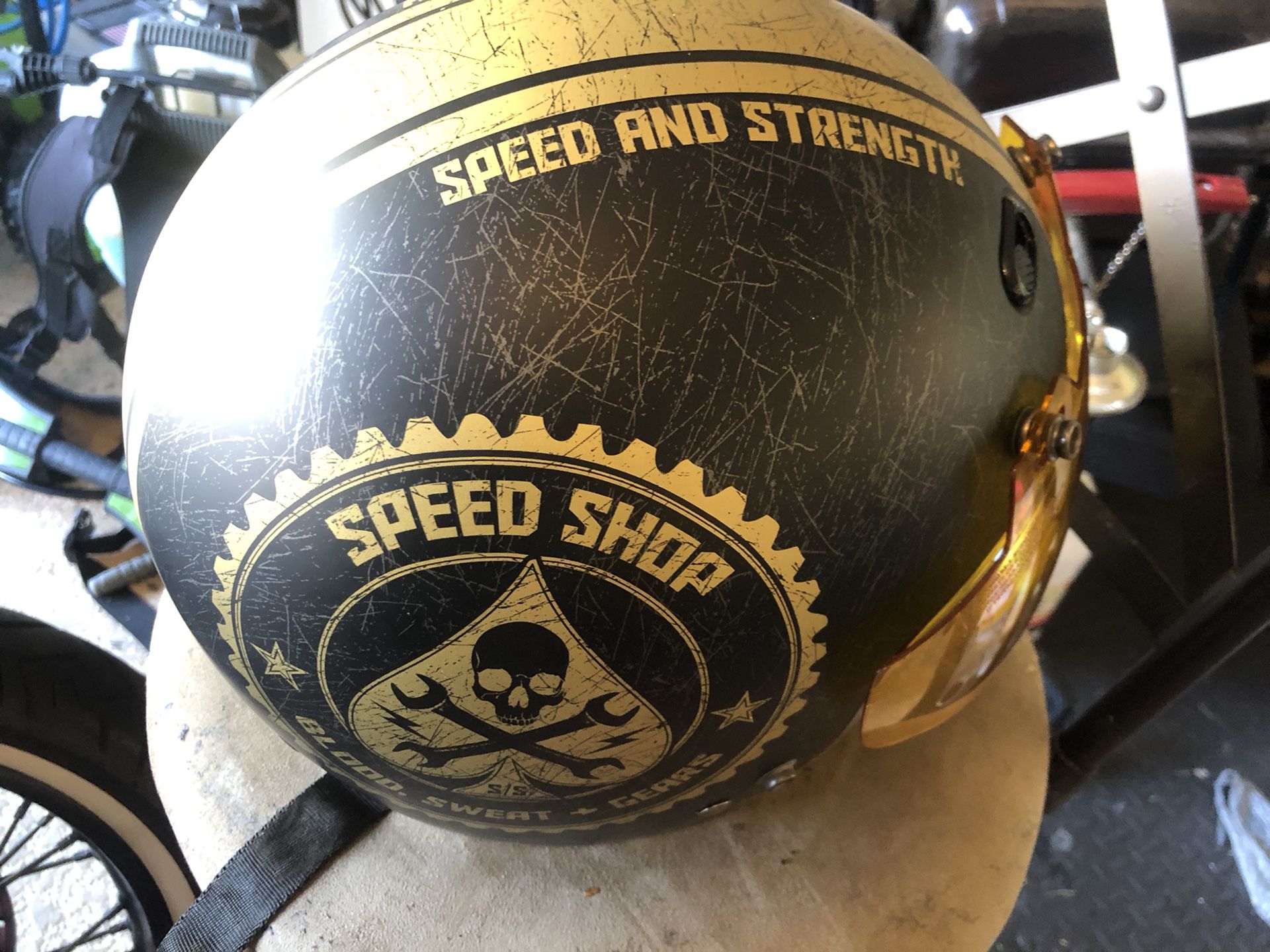 Speed And Strength Motorcycle Helmet 