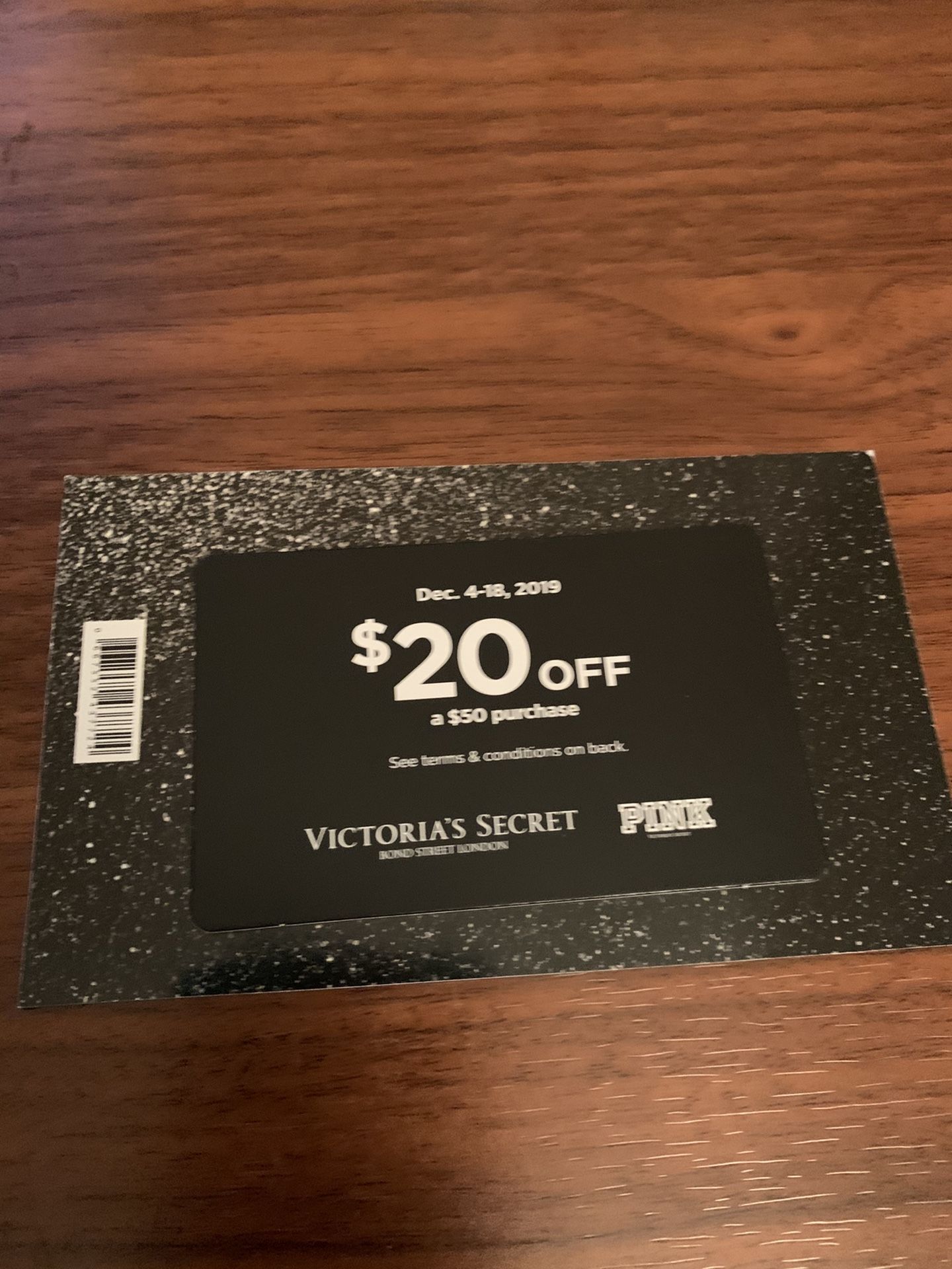 VS reward promo coupon $10 obo