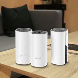 TP-Link - Deco AC1200 Dual-Band Home Mesh Wi-Fi System (3-Pack) - White