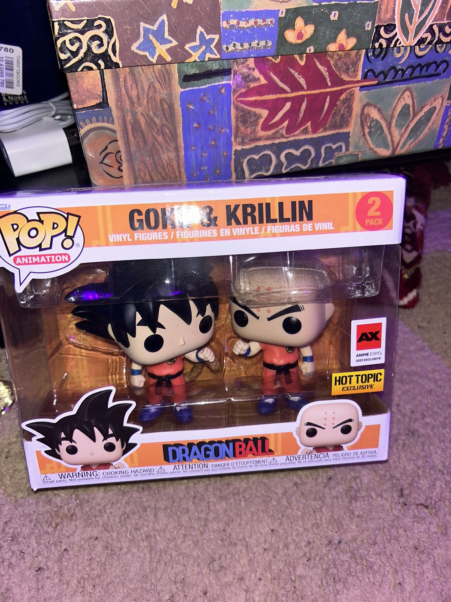 Funko POP!  Dragon Ball 2 Pack - Goku and Krillin (Anime Expo Exclusive)