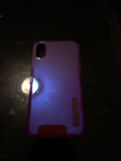 IPHONE X CASE (smooth) (color changing)