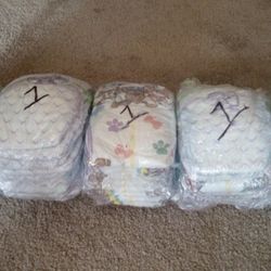 Diapers New Size 1 ,There's 10 In A Pack For $10.00 Each 