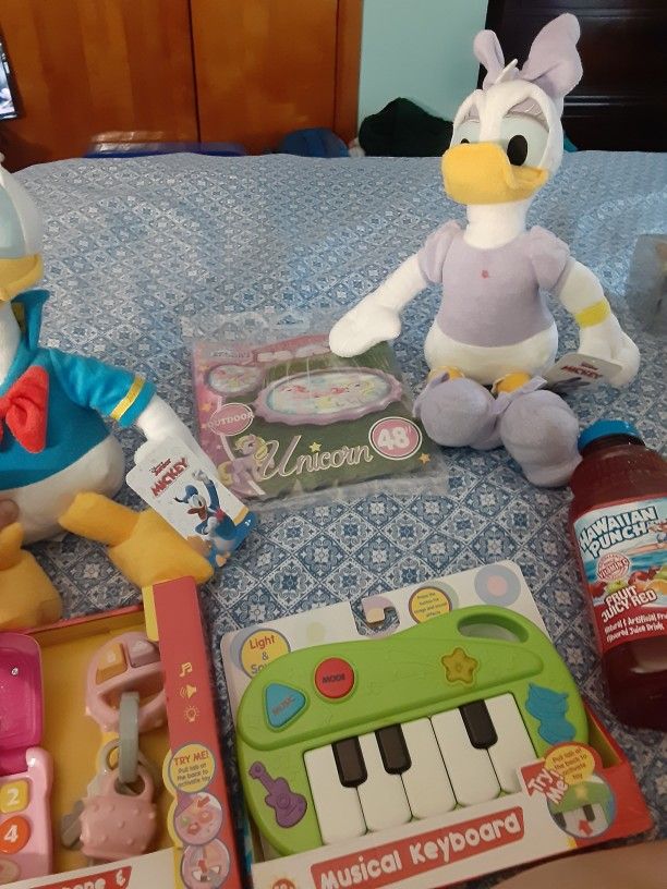 Donald Duck Daisy Duck Musical Keyboard Musical Phone Key Fruit Juicy Red All Six Stuff