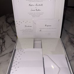 NIB 30 Custom Sets Wedding Invitation Printable Thru Michaels Website 150 Pieces