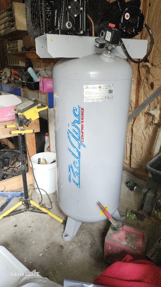 BelAire 3.5-HP 60-Gallon Single-Stage Air Compressor (208/230V 1-Phase)