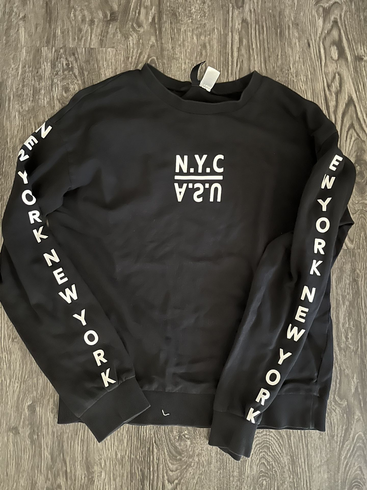 H&M Sweatshirt Black Size S