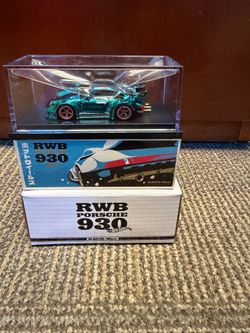 Hot Wheels RLC Porsche 930 RWB (Spectraflame Teal)