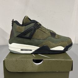 Jordan 4 Retro SE Craft Medium Olive   Size 8.5