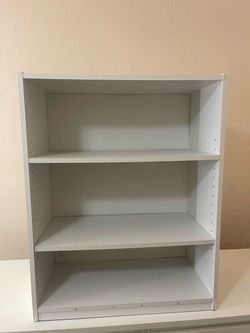 White Bookshelf