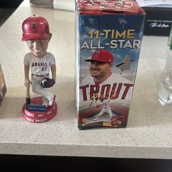 Mike Trout 2-time All Star MVP Bobblehead