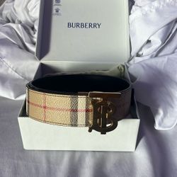 Burberry Reversible Belt AUTHENTIC