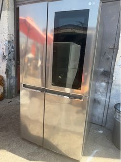 LG 26.8cuft side-by-side refrigerator