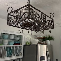 Steel Pot Rack