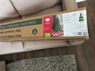 Holiday Time 6ft Wesley Pine Artificial Christmas Tree