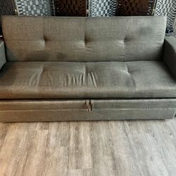 Sofa Converted Sleeper