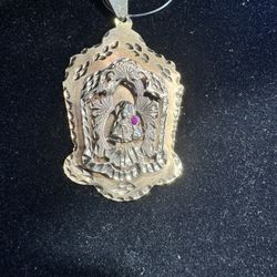 14k Santa Barbara Pendant 