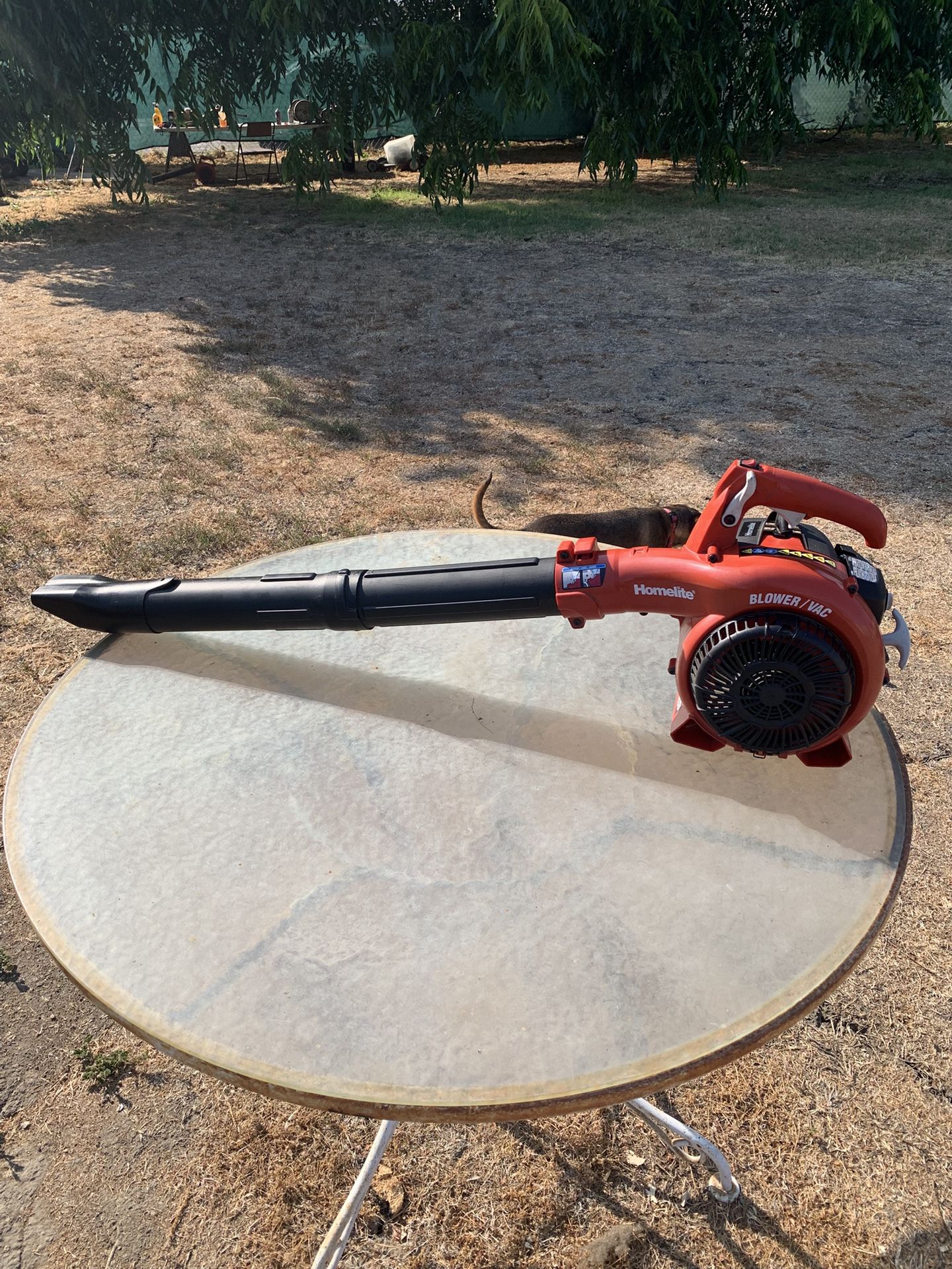 Homelite 150 MPH 400 CFM 26cc 2-Cycle Handheld Gas Leaf Blower & Vacuum