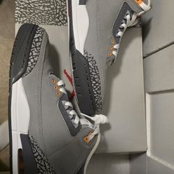 Jordan Retro Cool Grey 3 Size 8