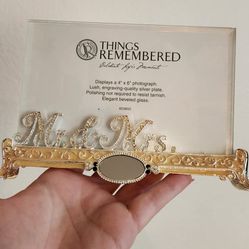 Things Remebered Mr And Mrs Picture Frame