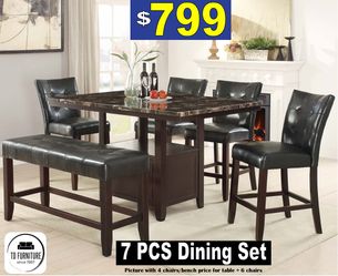7 PCs Dining  Set