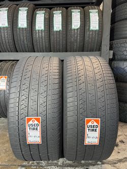 (2) 295/45/20 Hankook
