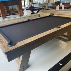 Rustic Pool Table 