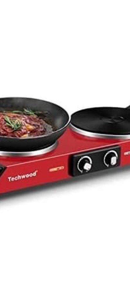 Techwood Two Burner Hot plate 