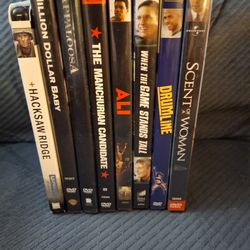Lot Of 8, Action,  Drama War DVDs. $39.95 OBO. 