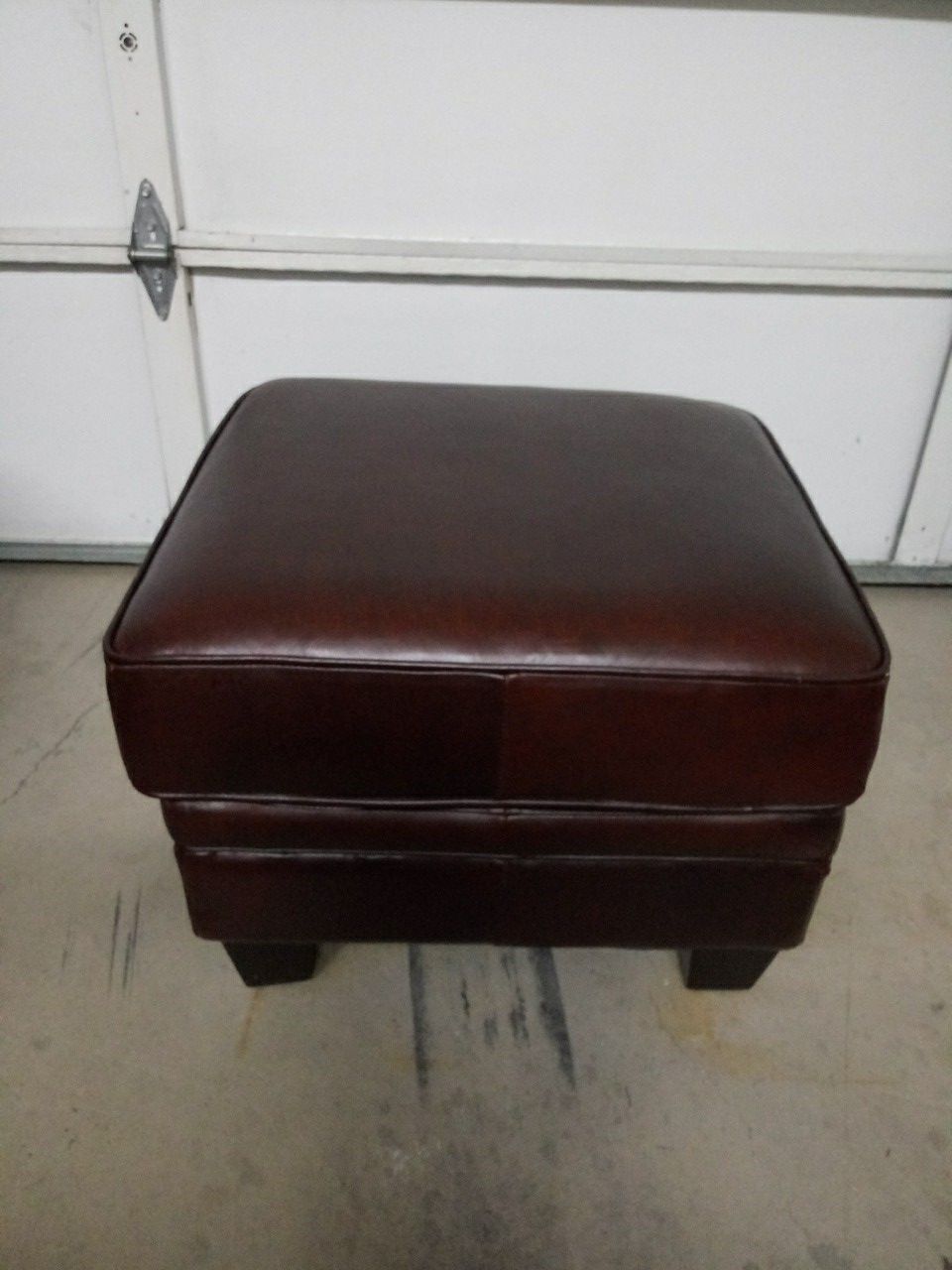 Brand New leather Ottoman