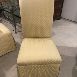 Parson Chairs Skirted