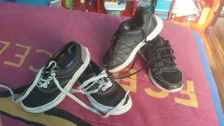 Both size 12 for kids fila and vans