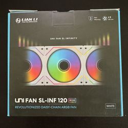 Lian Li White Uni SL Fans