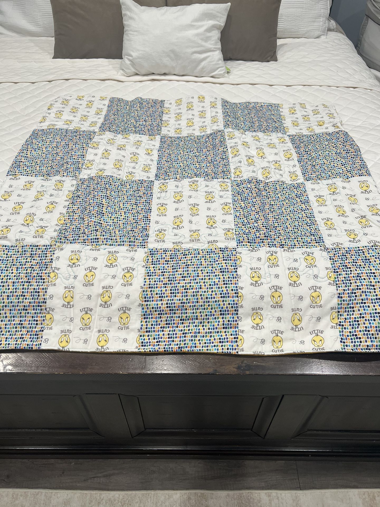 hand made baby quilt