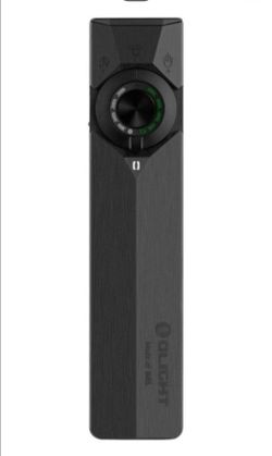Olight Arkpro ultra ONYX BLACK   Price is  FIRM           flashlight UV LASER.