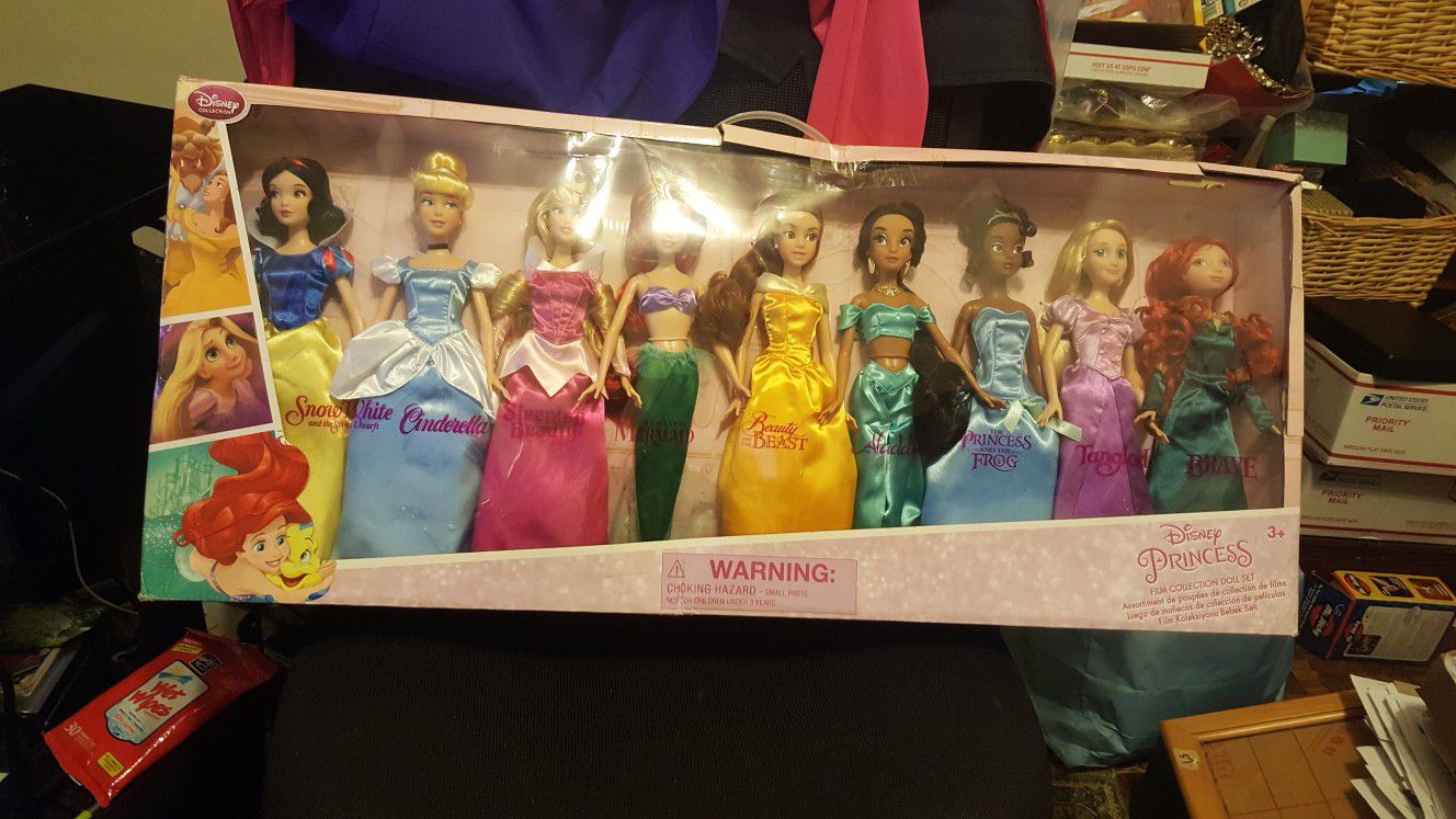 Disney Princess Film Collection Doll Set