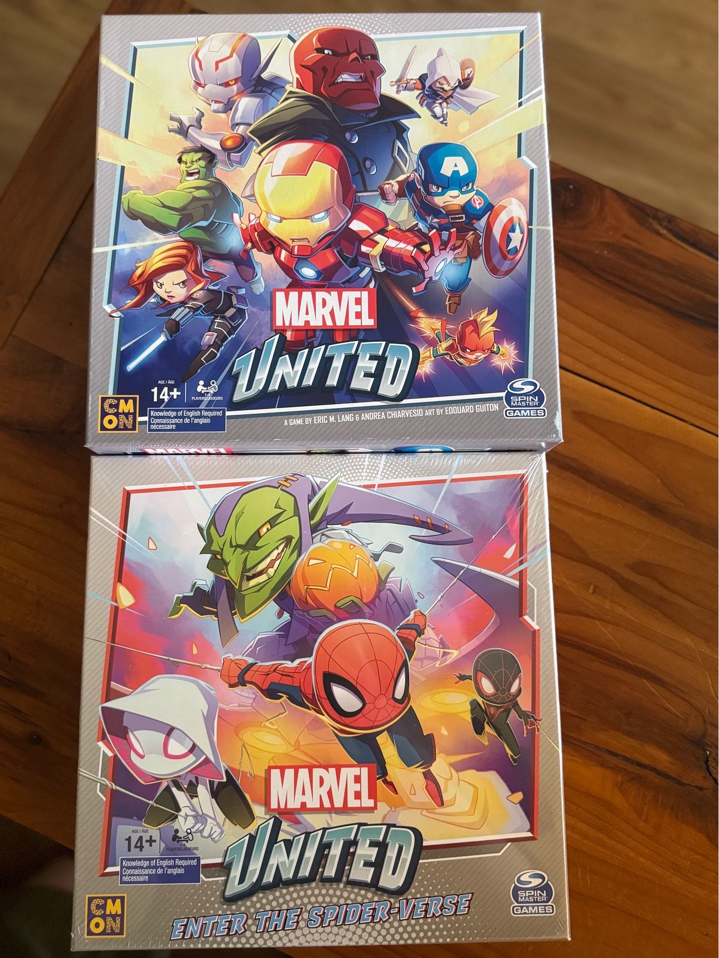 Marvel united season 1 core, unopened spider verse