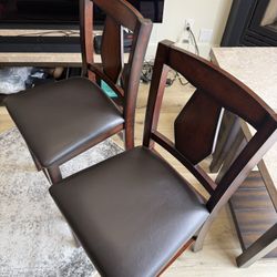 Wooden Bar/table Chairs