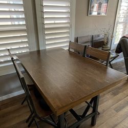 Counter Height dining Table And Chairs 